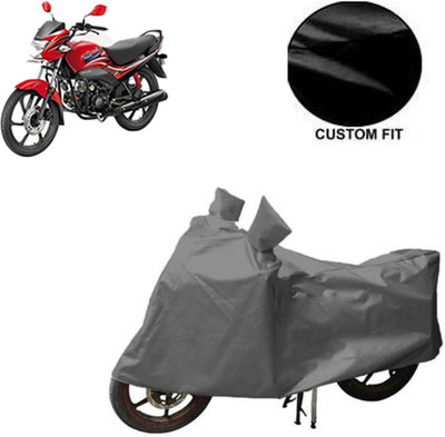 MOTOWORLD Waterproof Two Wheeler Cover for Hero(Xtreme Sports, Grey)