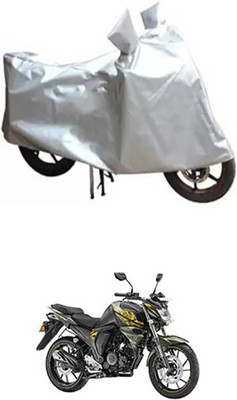 THE REAL ARV Waterproof Two Wheeler Cover for Yamaha(FZ-S, Silver)