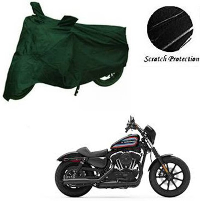 JVBRANGI Waterproof Two Wheeler Cover for Harley Davidson(XL 1200, Green)