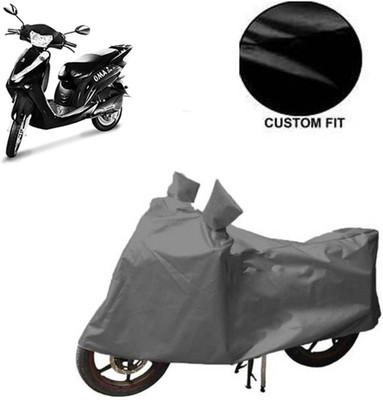 RPSENTTERPR Waterproof Two Wheeler Cover for Lohia(Oma Star, Grey)