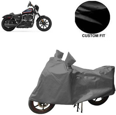 RPSENTTERPR Waterproof Two Wheeler Cover for Harley Davidson(XL 1200, Grey)