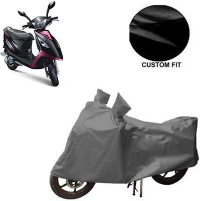 RPSENTTERPR Waterproof Two Wheeler Cover for TVS(Scooty Streak, Grey)