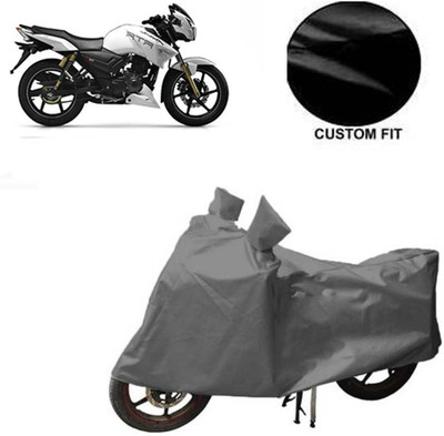 RPSENTTERPR Waterproof Two Wheeler Cover for TVS(Apache RTR 180, Grey)