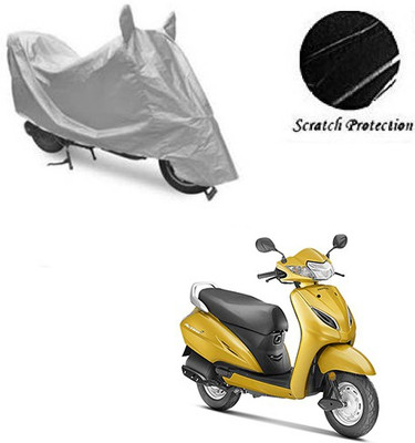 JVBRANGI Waterproof Two Wheeler Cover for Honda(Activa 5G, Silver)