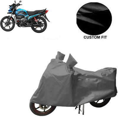 RPSENTTERPR Waterproof Two Wheeler Cover for Honda(Passion Pro TR, Grey)