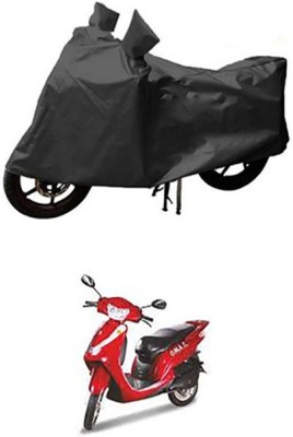 CoNNexXxionS Two Wheeler Cover for Lohia(Oma Star, Grey)