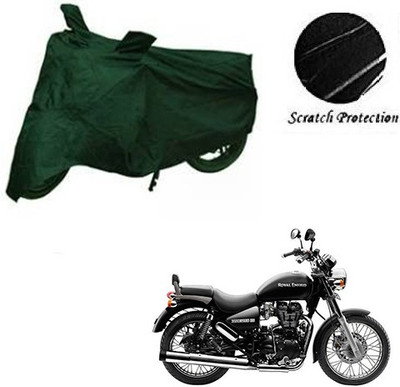 JVBRANGI Waterproof Two Wheeler Cover for Royal Enfield(Thunderbird 500, Green)