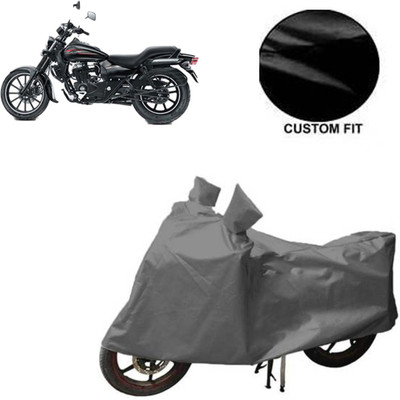 JVBRANGI Waterproof Two Wheeler Cover for Bajaj(Avenger 150 Street, Grey)