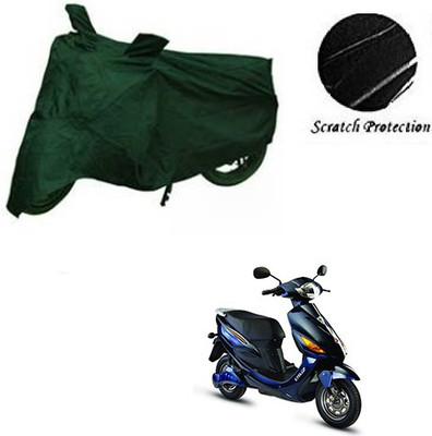 JVBRANGI Waterproof Two Wheeler Cover for Hero(Electric Cruz, Green)