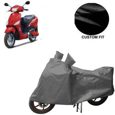 MOTOWORLD Waterproof Two Wheeler Cover for Hero(E Scoot, Grey)