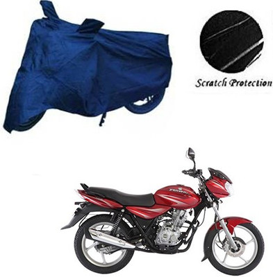 GoldCartz Waterproof Two Wheeler Cover for Bajaj(Discover 125 DTS-i, Blue)