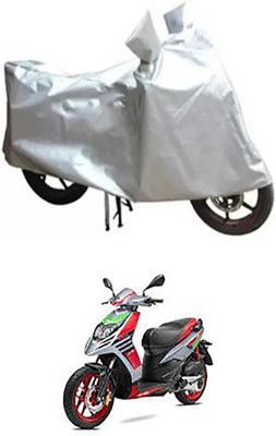 Shinestudios Two Wheeler Cover for Aprilia(Silver)