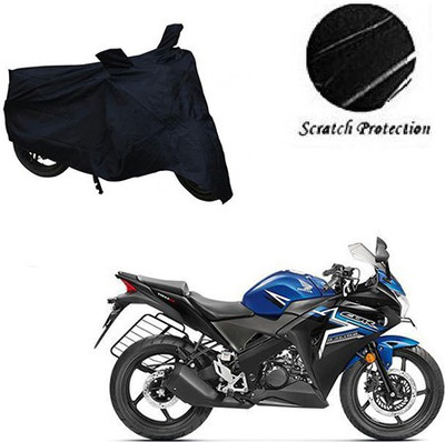 RPSENTTERPR Waterproof Two Wheeler Cover for Honda(CBR 150R, Black)