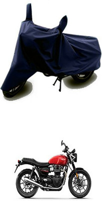 APNEK Two Wheeler Cover for Triumph(Blue)