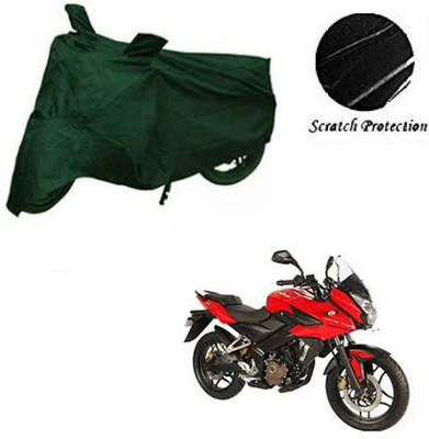 JVBRANGI Waterproof Two Wheeler Cover for Bajaj(Pulsar AS 150, Green)