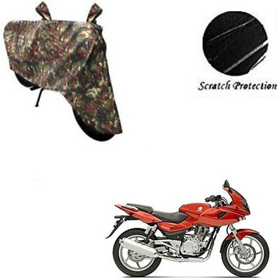 GoldCartz Waterproof Two Wheeler Cover for Bajaj(Pulsar 220 DTS-i, Multicolor)