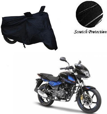 GoldCartz Two Wheeler Cover for Bajaj(Pulsar 150 DTS-i, Black)