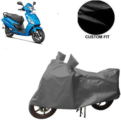 MOTOWORLD Waterproof Two Wheeler Cover for Hero(Maestro Edge, Grey)