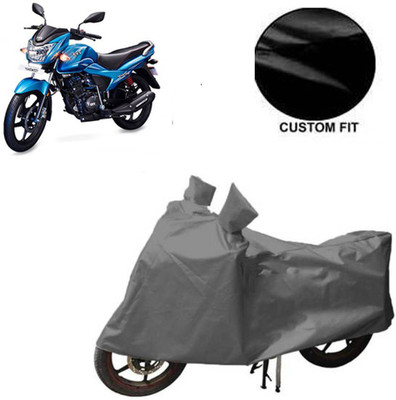 JVBRANGI Waterproof Two Wheeler Cover for TVS(Victor New, Grey)