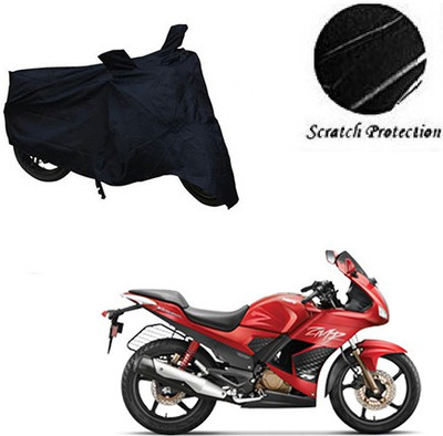 GoldCartz Waterproof Two Wheeler Cover for Hero(Karizma ZMR, Black)