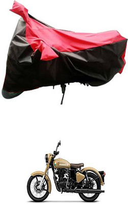 Autogard Two Wheeler Cover for Royal Enfield(Classic 350, Red, Blue)