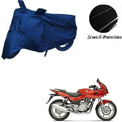 GoldCartz Waterproof Two Wheeler Cover for Bajaj(Pulsar 220 DTS-i, Blue)