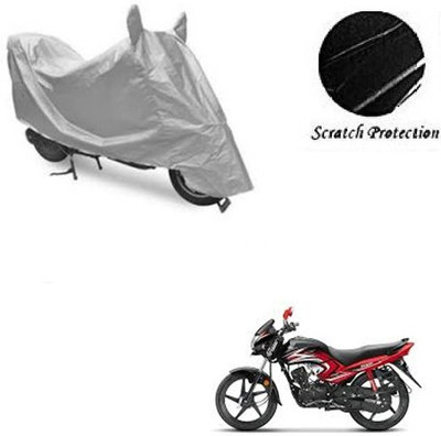 RPSENTTERPR Waterproof Two Wheeler Cover for Honda(Dream Yuga, Silver)