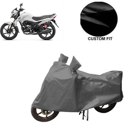 MOTOWORLD Waterproof Two Wheeler Cover for Honda(Livo, Grey)