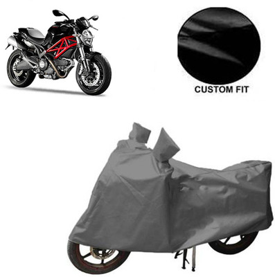 RPSENTTERPR Waterproof Two Wheeler Cover for Ducati(Monster 796 S2R, Grey)