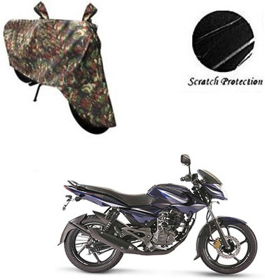 JVBRANGI Waterproof Two Wheeler Cover for Bajaj(Pulsar 135 LS DTS-i, Multicolor)