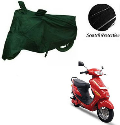 JVBRANGI Waterproof Two Wheeler Cover for Hero(E Sprint, Green)