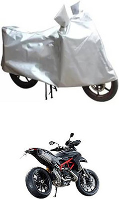THE REAL ARV Two Wheeler Cover for Ducati(Hyperstrada, Silver)