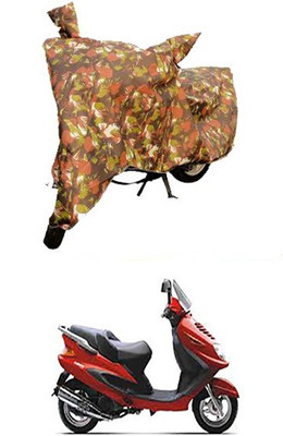 Autogard Two Wheeler Cover for Kinetic(Multicolor)