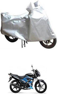 THE REAL ARV Waterproof Two Wheeler Cover for Yamaha(SS 125, Silver)