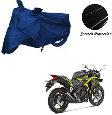 GoldCartz Waterproof Two Wheeler Cover for Honda(CBR 250R, Blue)