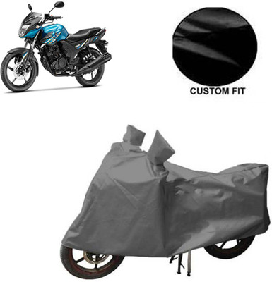 MOTOWORLD Waterproof Two Wheeler Cover for Yamaha(SZ-RR, Grey)