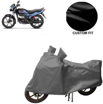 MOTOWORLD Waterproof Two Wheeler Cover for Honda(Passion Pro, Grey)