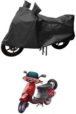 THE REAL ARV Waterproof Two Wheeler Cover for Kinetic(Grey)
