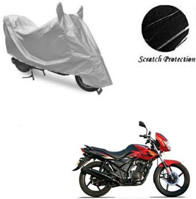 JVBRANGI Waterproof Two Wheeler Cover for TVS(Flame DS 125, Silver)