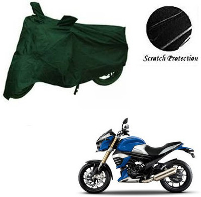 JVBRANGI Waterproof Two Wheeler Cover for Mahindra(MOJO XT 300, Green)