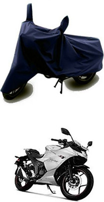 THE REAL ARV Two Wheeler Cover for Suzuki(Gixxer SF, Blue)