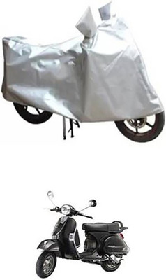 THE REAL ARV Two Wheeler Cover for LML(Silver)