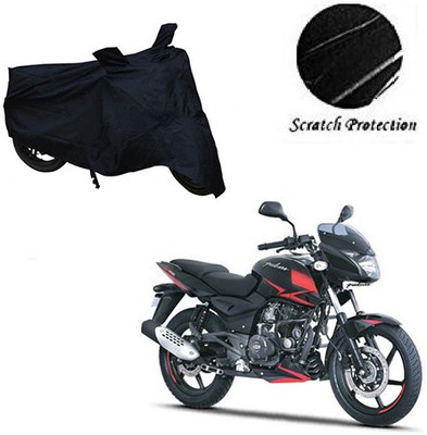 GoldCartz Waterproof Two Wheeler Cover for Bajaj(Pulsar 180 DTS-i, Black)