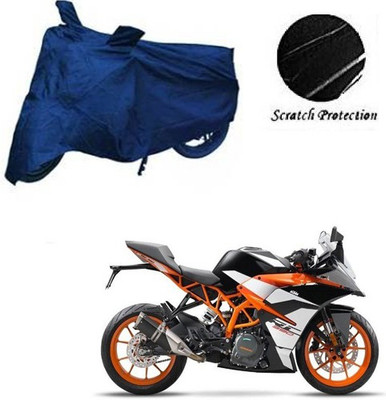 GoldCartz Waterproof Two Wheeler Cover for KTM(RD 350, Blue)