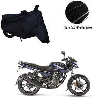 RPSENTTERPR Waterproof Two Wheeler Cover for Bajaj(Pulsar 135 LS DTS-i, Black)
