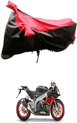Blossom Trendz Two Wheeler Cover for Aprilia(Red, Black)