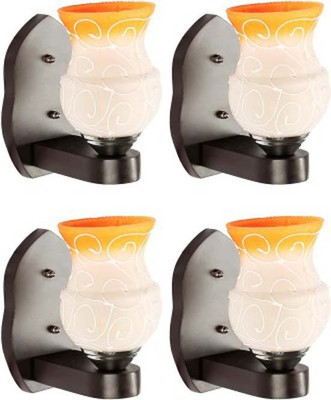 Somil Uplight Wall Lamp Without Bulb(Pack of 4)