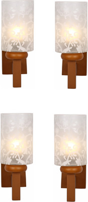 1st Time Wallchiere Wall Lamp Without Bulb(Pack of 4)