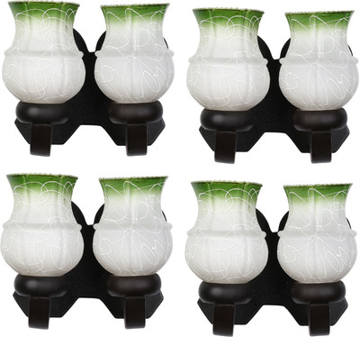 Somil Uplight Wall Lamp Without Bulb(Pack of 4)