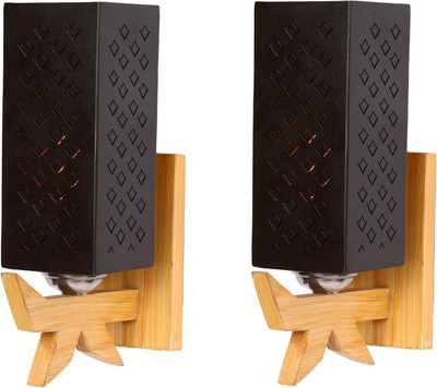 1st Time Uplight Wall Lamp Without Bulb(Pack of 2)